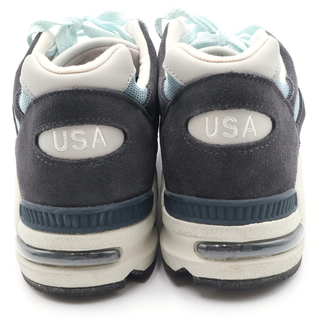 New Balance(ニューバランス) ×KITH RONNIE FIEG M990KT2 STEEL BLUE キスロニーファイグ スティールブルー ローカットスニーカー ブラック/ブルー US11/29cm