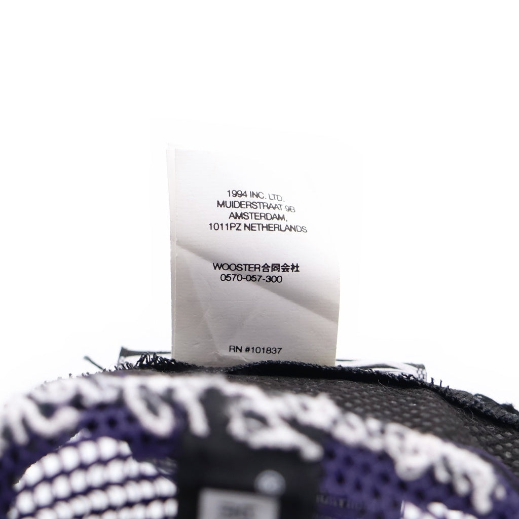 SUPREME(シュプリーム) 24SS ×NEW ERA Box Logo Mesh Back ニューエラ ボックスロゴ メッシュバック 6パネル ベースボールキャップ 帽子 パープル