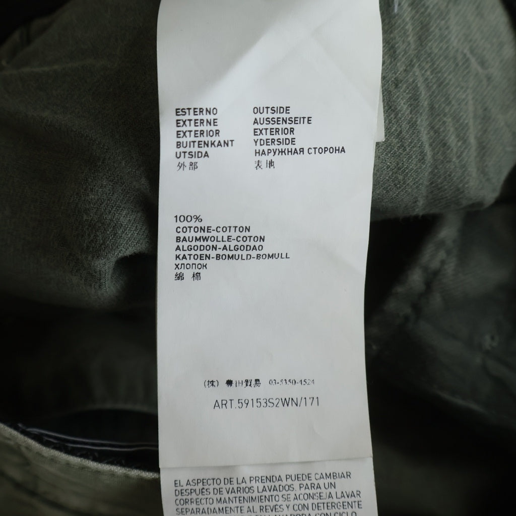 STONE ISLAND(ストーンアイランド) ガーメントダイ ロゴワッペン カーゴパンツ カーキ 59153S2WN