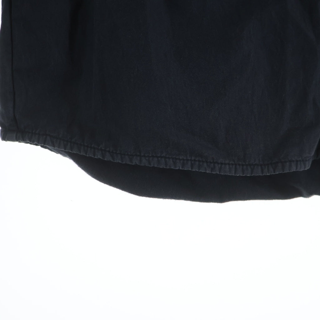 STONE ISLAND(ストーンアイランド) コットン ガーメントダイ ロゴワッペン 長袖シャツ ネイビー 651511209