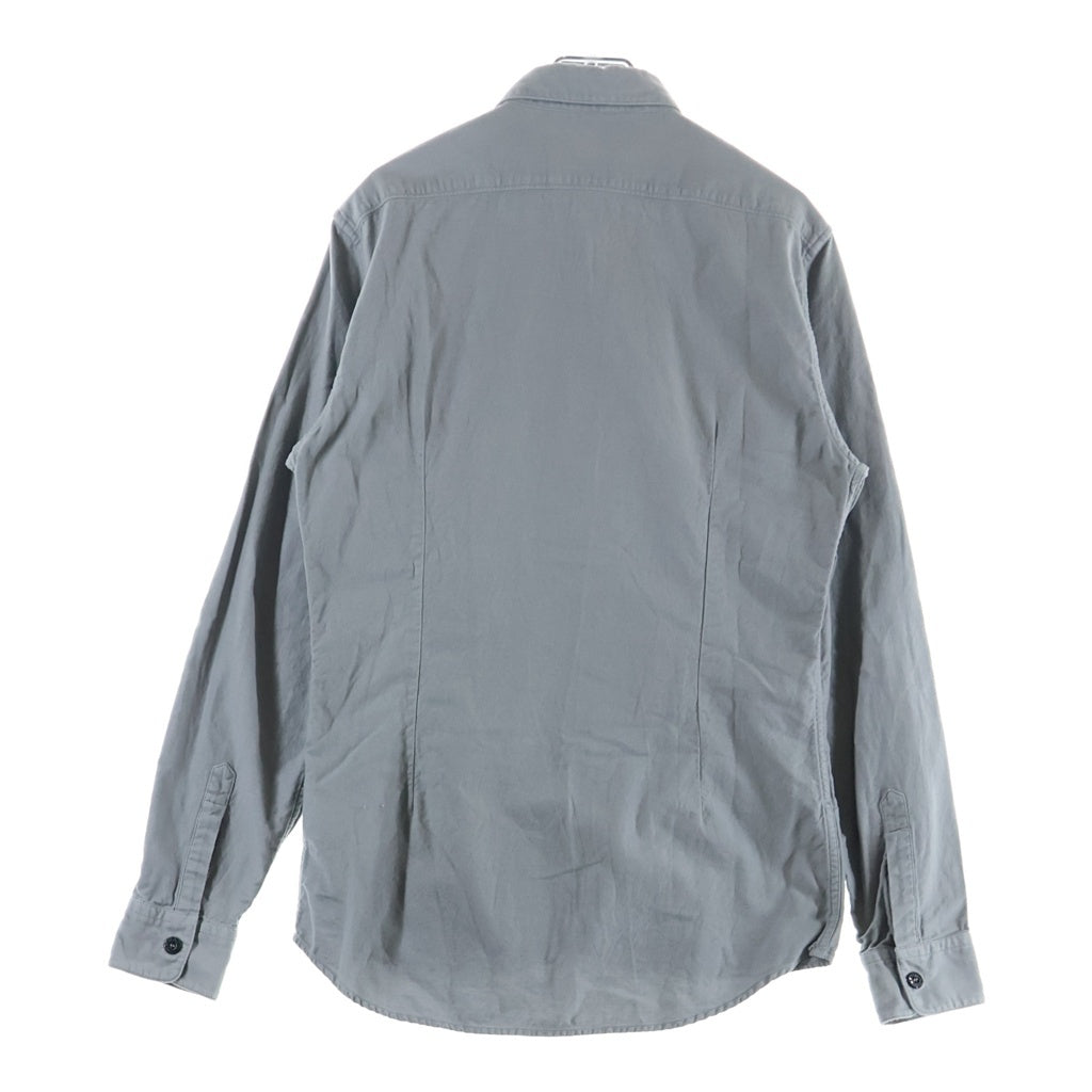 STONE ISLAND(ストーンアイランド) コットン ボタンダウン 長袖シャツ グレー 631511602