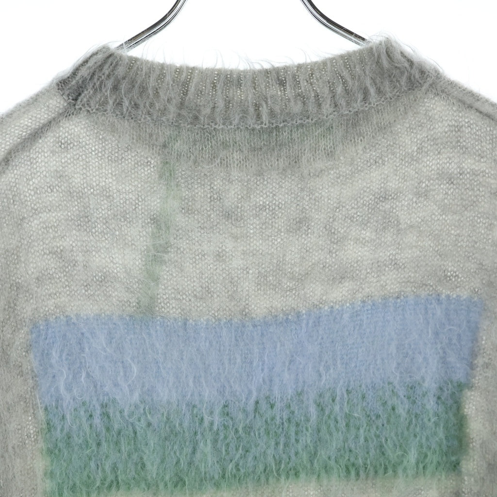 OFF-WHITE(オフホワイト) バックロゴ モヘアウールニットセーター