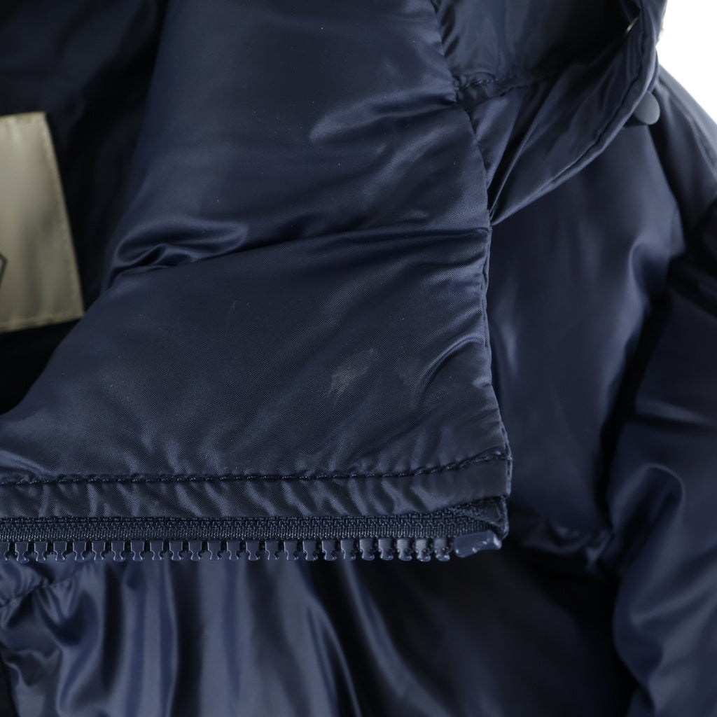 PYRENEX(ピレネックス) CHALON DOWN JACKET シャロン フーデッド ナイロン ダウンジャケット ネイビー