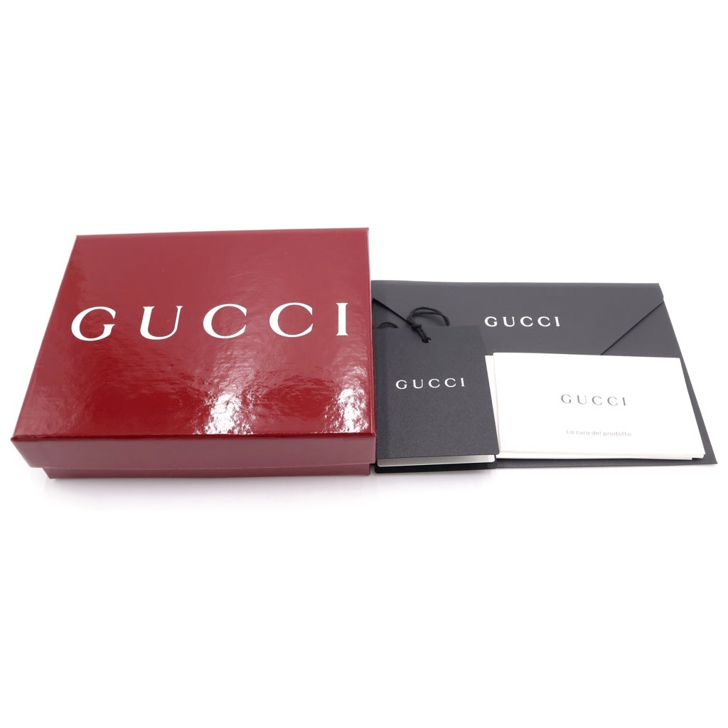 GUCCI(グッチ) GGスプリーム コインウォレット 二つ折り財布 ベージュ