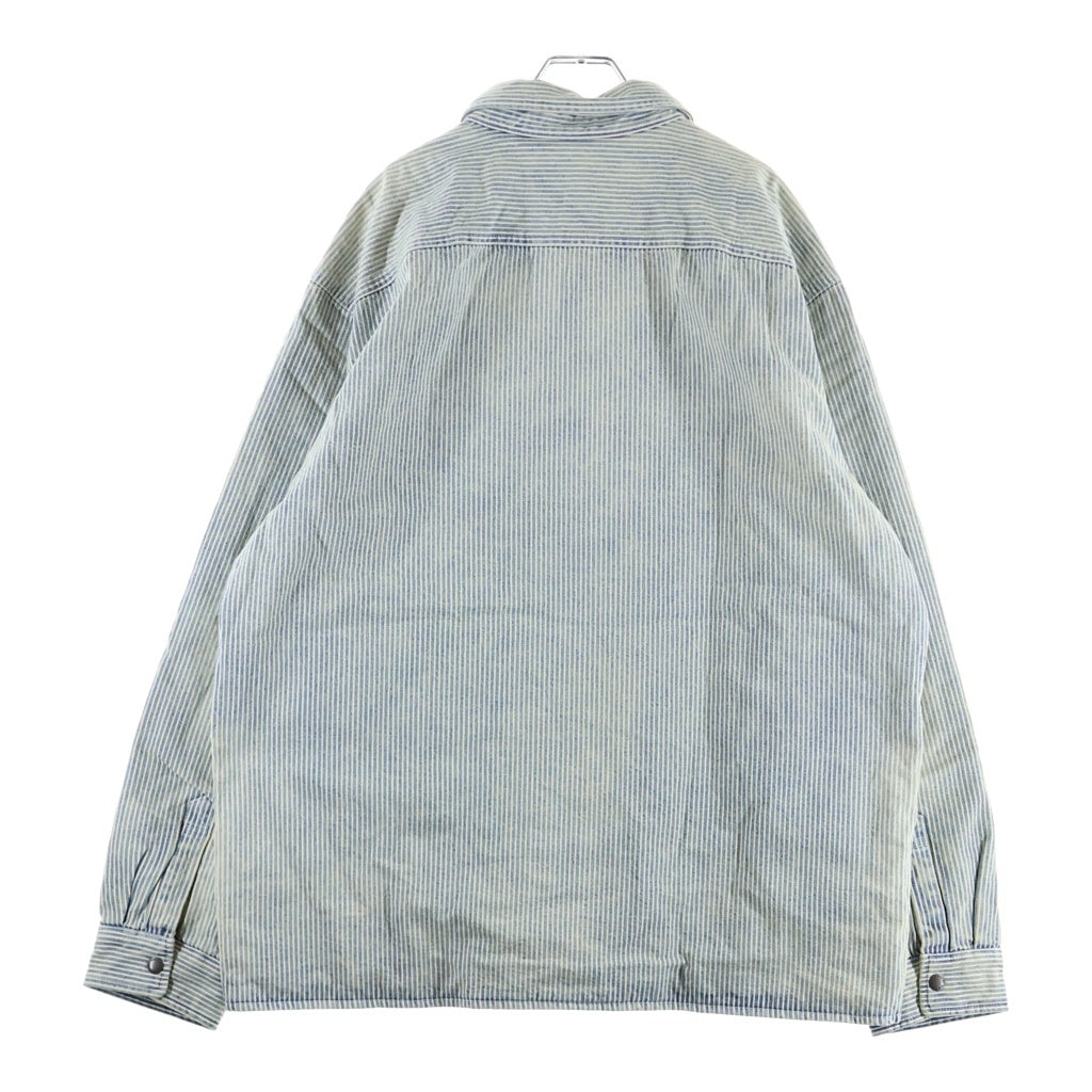 SUPREME(シュプリーム) 26SS Quilted Lined Denim Snap Shirt キルテッド ラインド スナップボタン 長袖デニムシャツ インディゴ