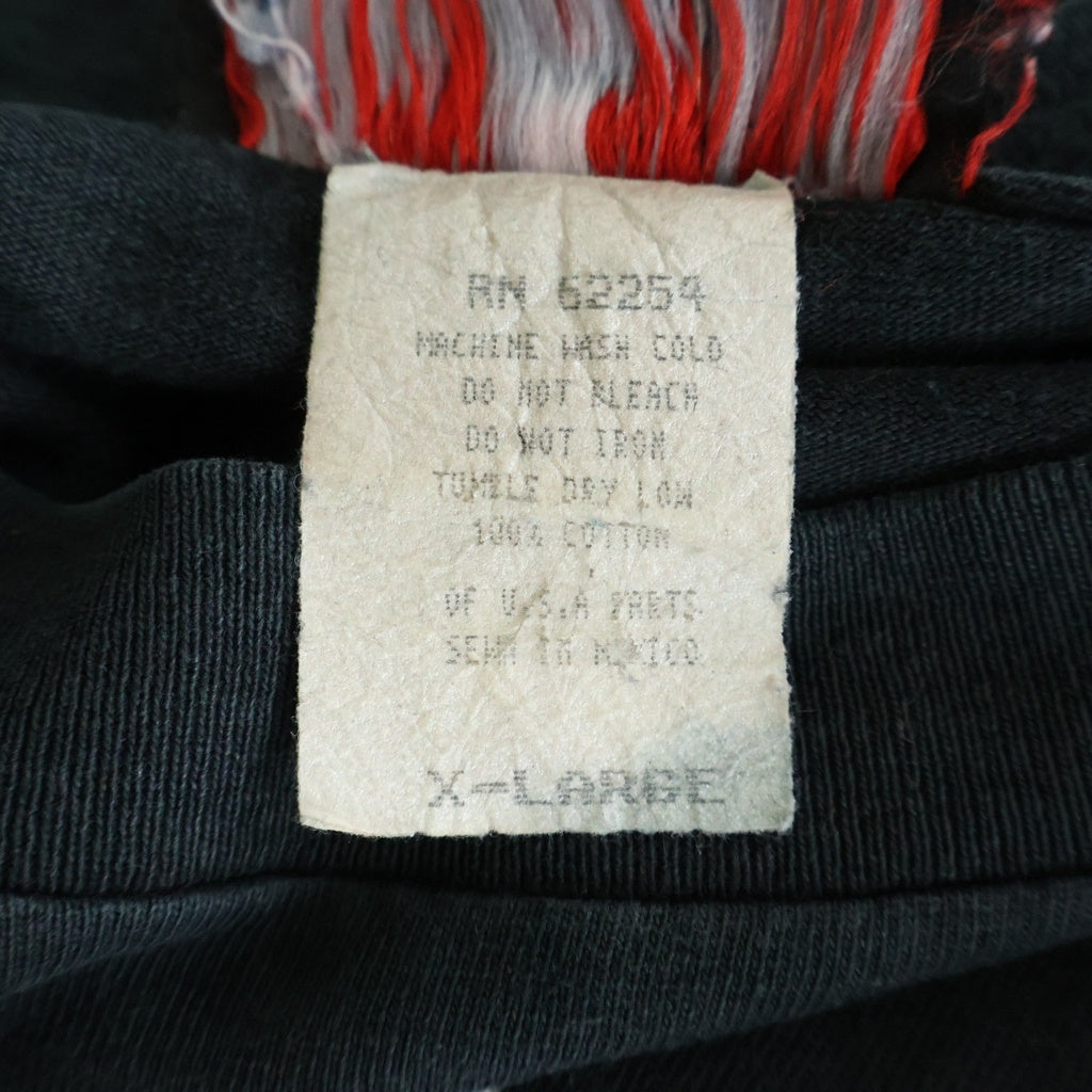 VINTAGE(ヴィンテージ) 90S VINTAGE MARILYN MANSON BELIEVE MARILYN MANSON TAG ヴィンテージ マリリンマンソン ビリーブ 両面プリント クルーネック 半袖Tシャツ カットソー ブラック