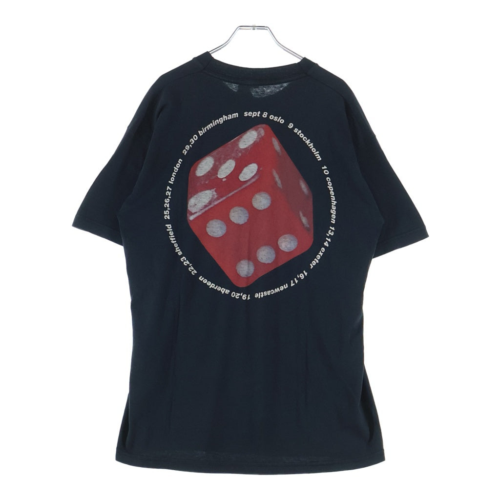 VINTAGE(ヴィンテージ) 90S VINTAGE oasis 1997 BE HERE NOW TOUR DICE SCREEN STARS ヴィンテージ オアシス ビーヒアナウツアー ダイス 両面プリント クルーネック 半袖Tシャツ