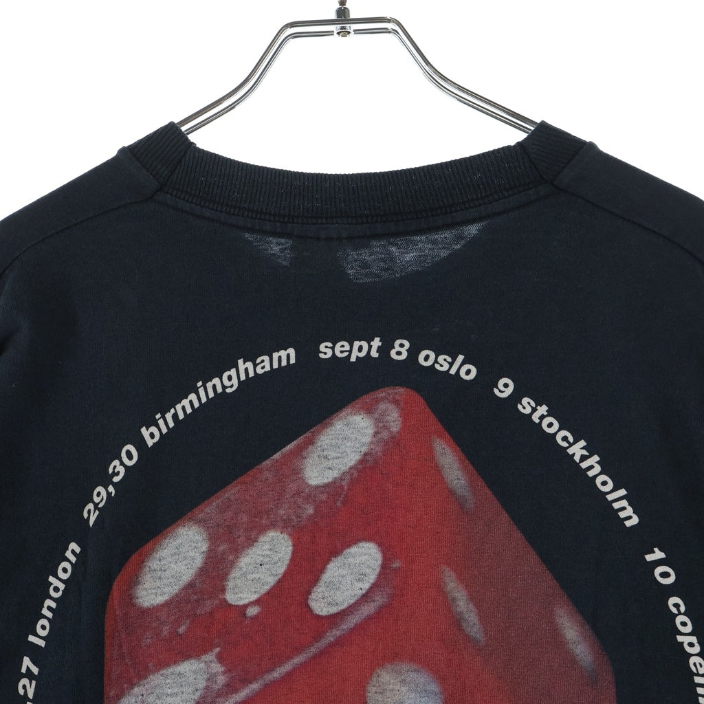 VINTAGE(ヴィンテージ) 90S VINTAGE oasis 1997 BE HERE NOW TOUR DICE SCREEN STARS ヴィンテージ オアシス ビーヒアナウツアー ダイス 両面プリント クルーネック 半袖Tシャツ