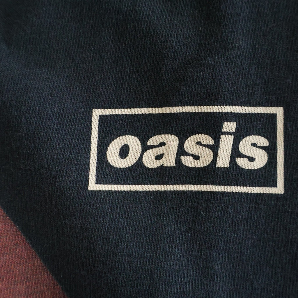 VINTAGE(ヴィンテージ) 90S VINTAGE oasis 1997 BE HERE NOW TOUR DICE SCREEN STARS ヴィンテージ オアシス ビーヒアナウツアー ダイス 両面プリント クルーネック 半袖Tシャツ