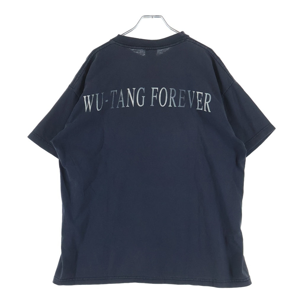 VINTAGE(ヴィンテージ) 90S VINTAGE WU-TANG CLAN WUTANG FOREVER ヴィンテージ ウータンクラン ウータンフォーエバー 両面プリント クルーネック 半袖Tシャツ カットソー ブラック
