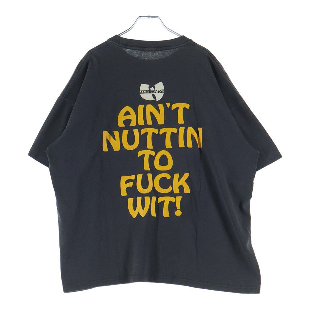 VINTAGE(ヴィンテージ) 90S VINTAGE WU-TANG CLAN AIN'T NUTTIN TO FUCK WIT! PYRAMID USA製 両面プリント クルーネック 半袖Tシャツ