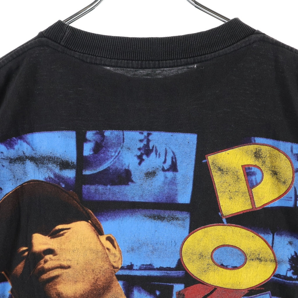 VINTAGE(ヴィンテージ) 90S LL COOL J BOOTLEG MR.SMITH ヴィンテージ LLクールJ ブートレグ ミスタースミス 両面プリント クルーネック 半袖Tシャツ カットソー ブラック