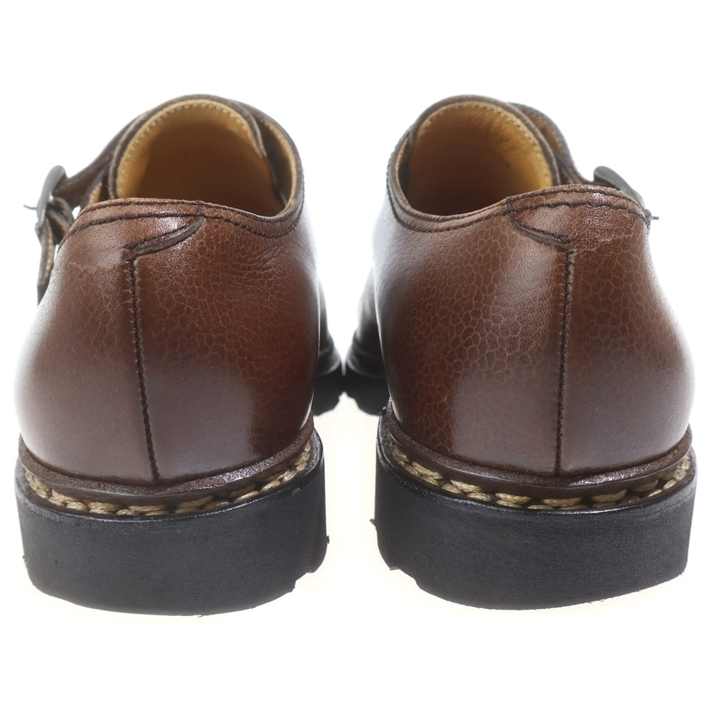 PARABOOT(パラブーツ) WILLIAM ウィリアム ダブルモンク レザー ドレスシューズ ブラウン 7754 14H