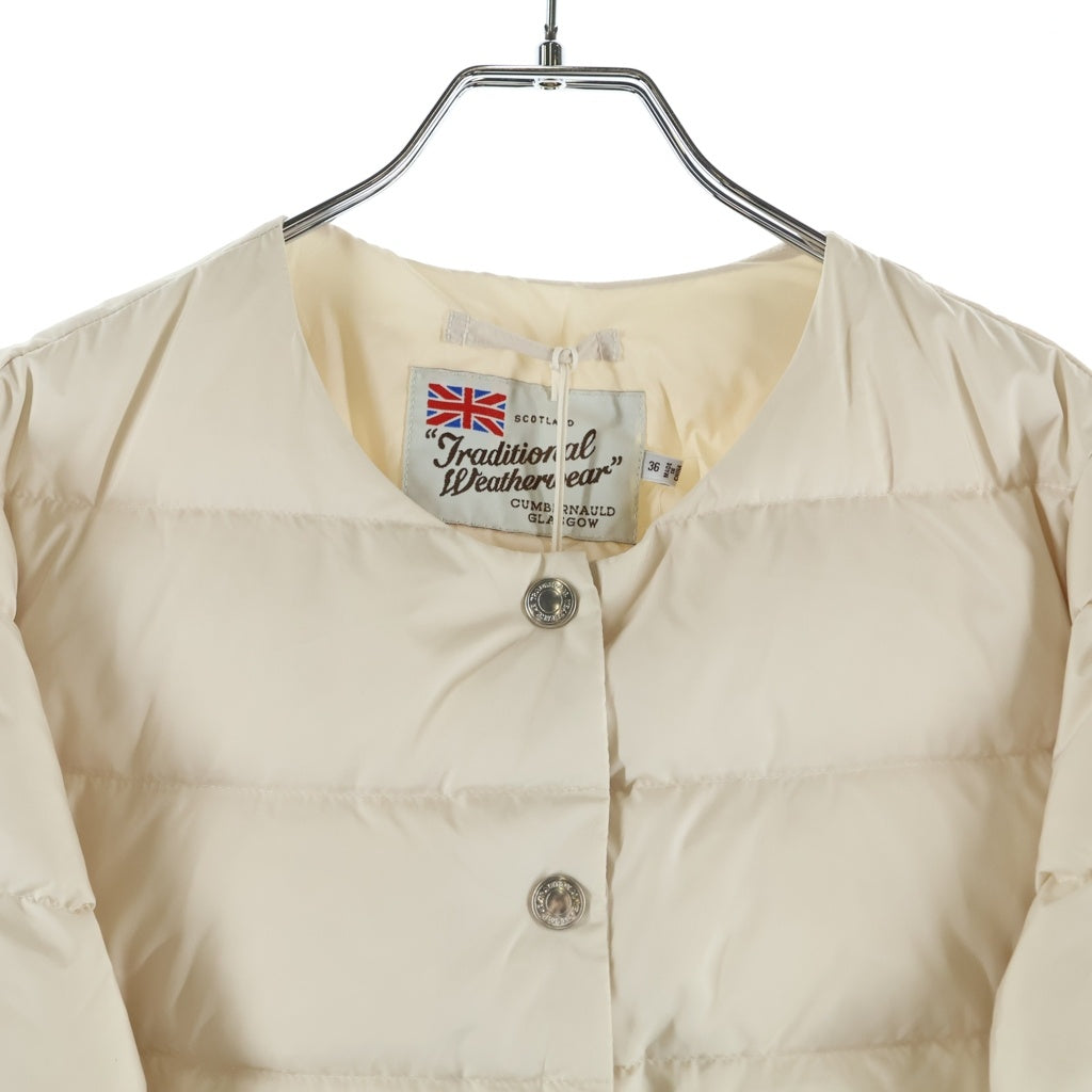 Traditional Weatherwear(トラディショナル ウェザーウェア) ARKLEY DOWN PA アークリー ダウンジャケット レディース ホワイト