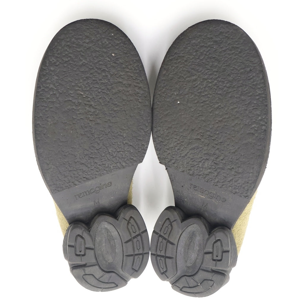 remagine(リマジン) Warm Up Casual Shoes ウォームアップ カジュアルシューズ ミュール モスグリーン