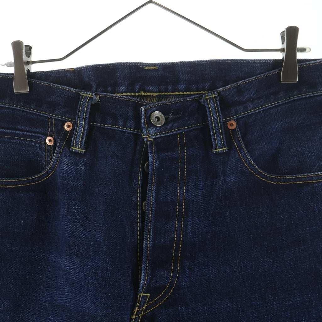 IRON HEART(アイアンハート) 634S-18 18oz セルビッチ ストレートデニムパンツ インディゴ