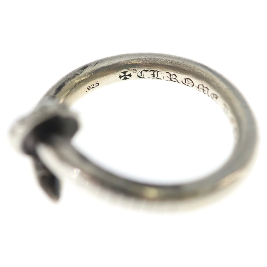 CHROME HEARTS(クロムハーツ) NAIL CRSBALL ネイル クロスボール リング シルバー BCA349