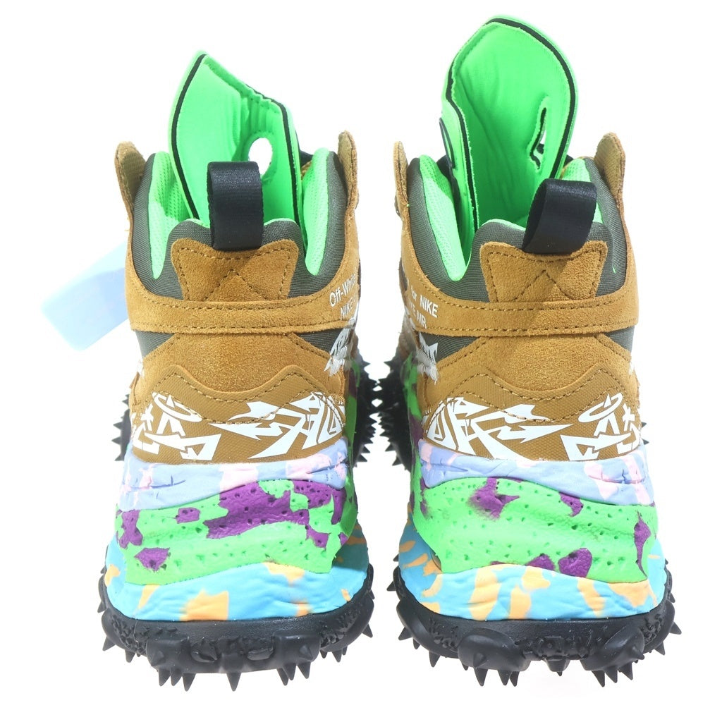 NIKE(ナイキ) ×OFF-WHITE AIR TERRA FORMA オフホワイト エアテラフォーマ ハイカットスニーカー マルチカラー US8.5/26.5cm DQ1615-700