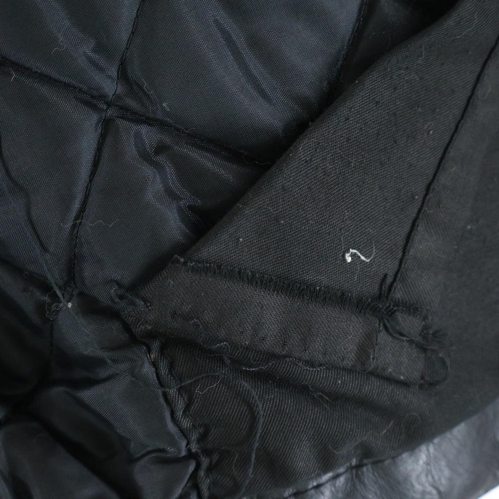 SCHOTT(ショット) 80S VINTAGE 618 RIDERS USA製 バイカータグ ヴィンテージ レザー ダブルライダースジャケット ブラック