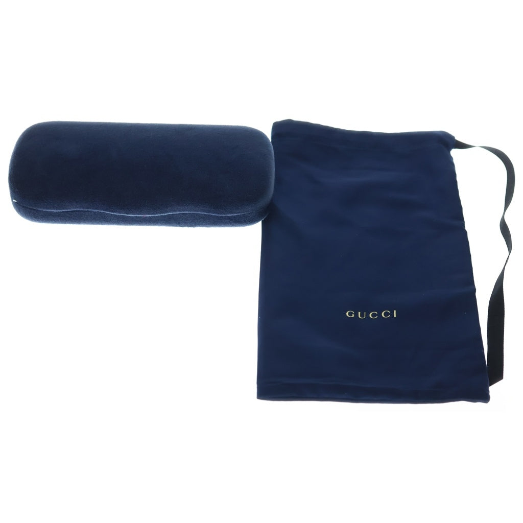 GUCCI(グッチ) GG0396S ポリゴンシェイプ メタルフレーム サングラス アイウェア メガネ ゴールド
