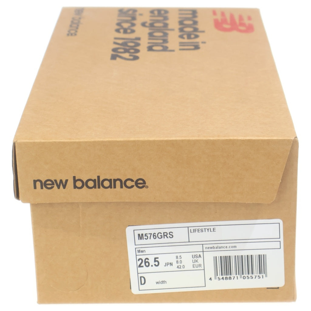 New Balance(ニューバランス) M576GRS スウェード ローカットスニーカー グレー US8.5/26.5cm