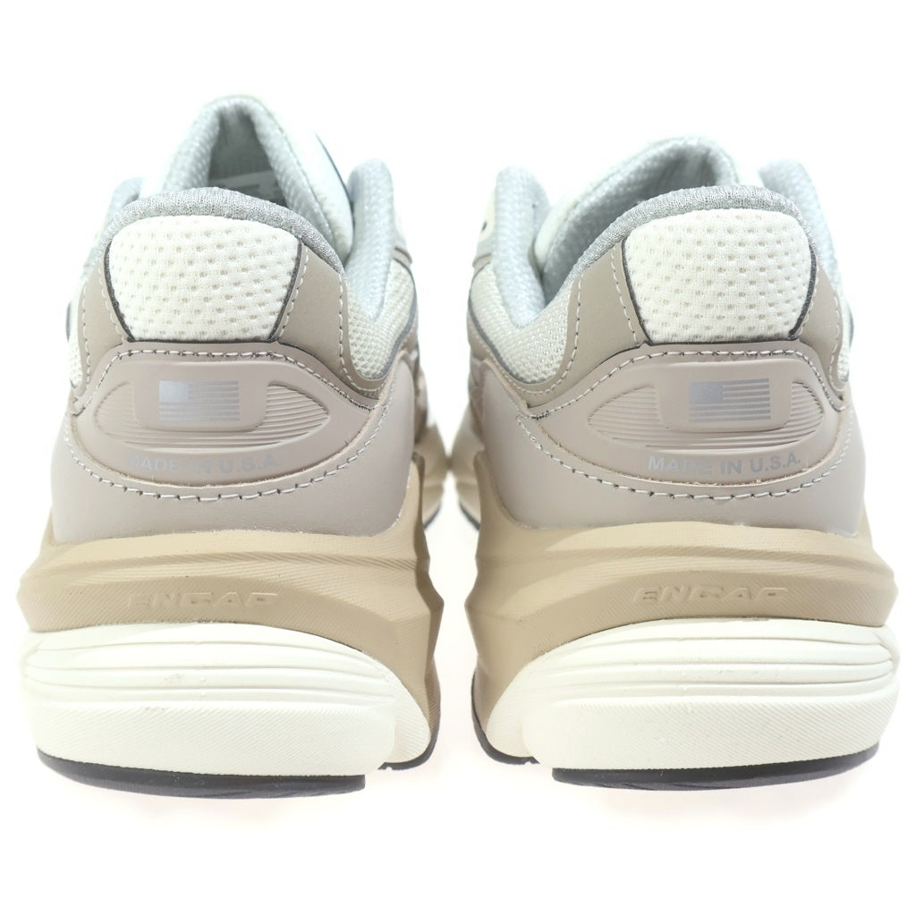 New Balance(ニューバランス) 996V6 レザー メッシュ ローカットスニーカー ベージュ US9.5/27.5cm U990MM6