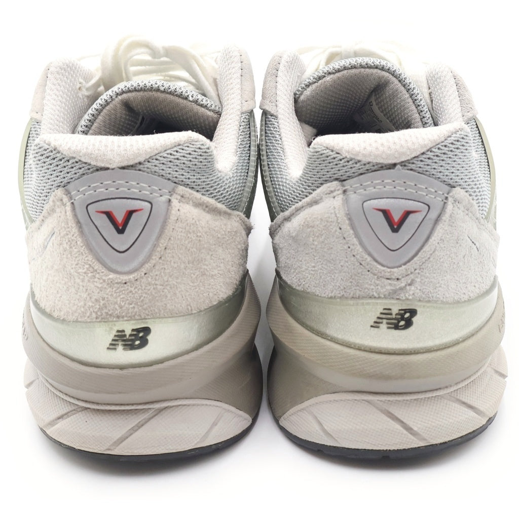 New Balance(ニューバランス) M990GL5 GRAY メッシュ レザー ローカットスニーカー グレー US8.5/26.5cm