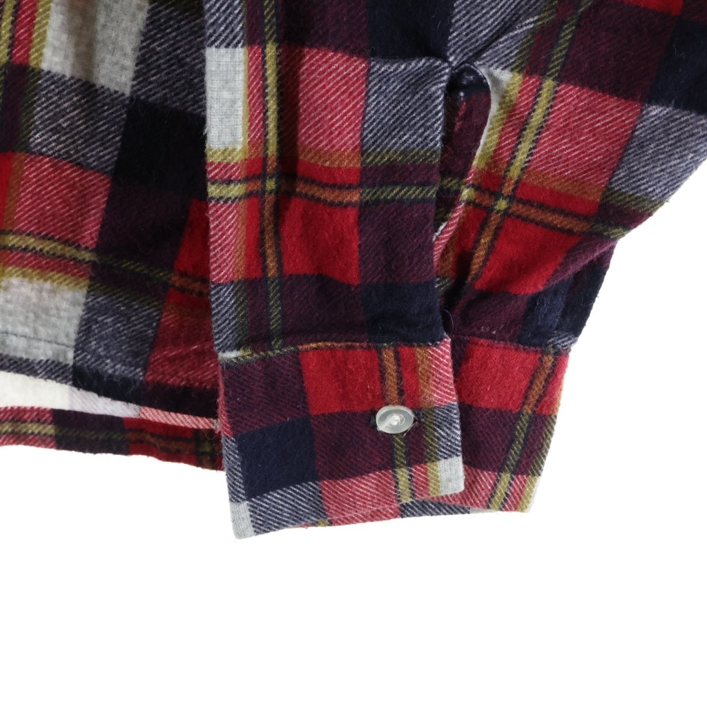 VINTAGE(ヴィンテージ) 60-70S VINTAGE CEDER HILL L/S WOOL SHIRT ヴィンテージ チェック柄 長袖ウールシャツ レッド