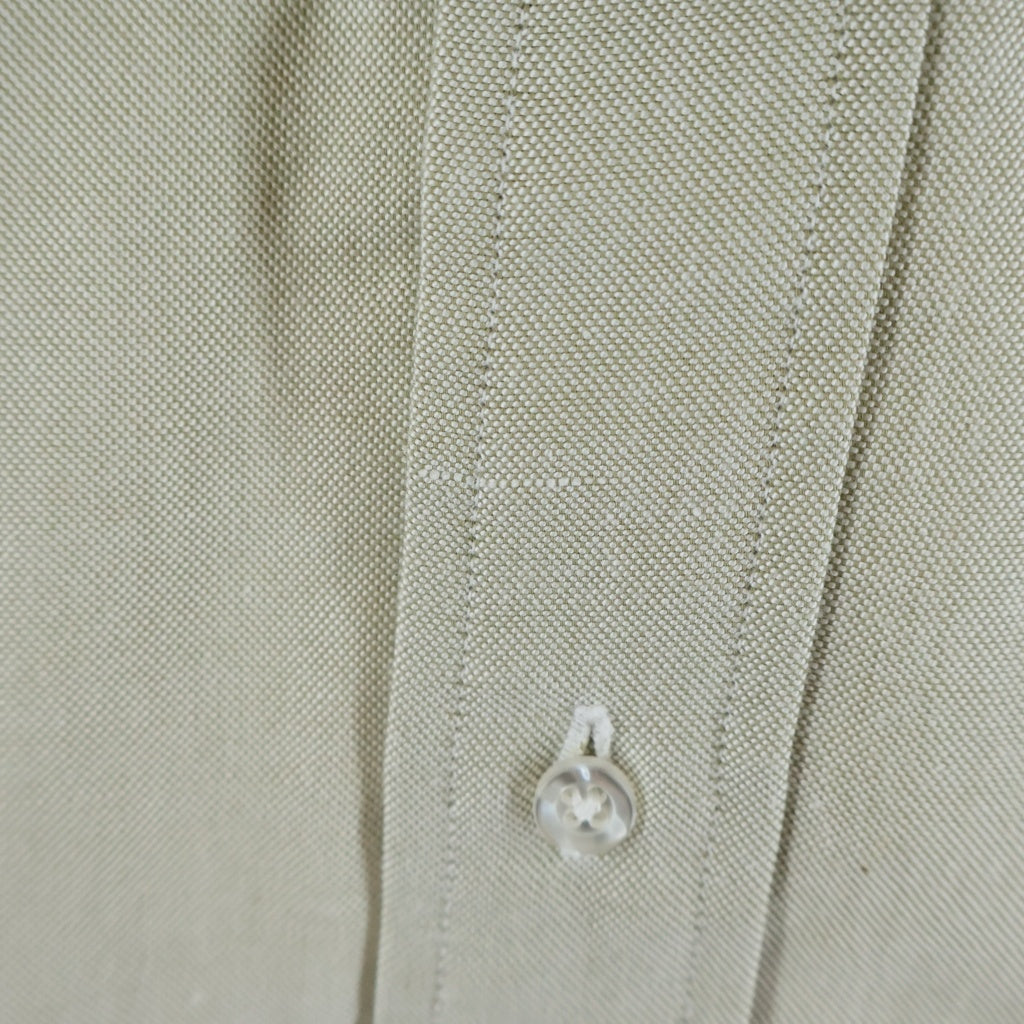 BROOKS BROTHERS(ブルックス ブラザーズ) 60-70S VINTAGE MAKERS 6 BUTTON SHIRT ヴィンテージ 6ボタン 長袖ボタンダウンシャツ アイボリー