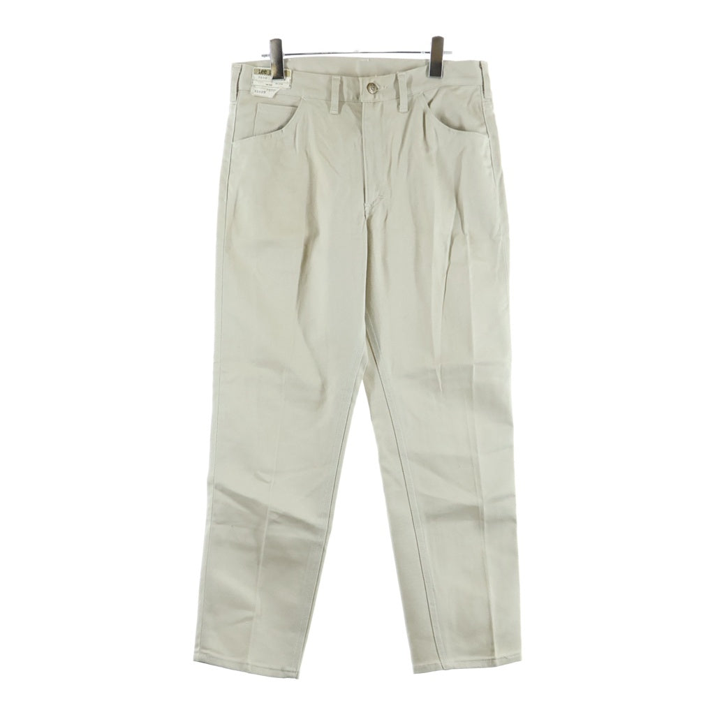 LEE(リー) 60S VINTAGE DEADSTOCK LEENS 7010 ヴィンテージ リーンズ コットンツイル ジップフライストレートパンツ