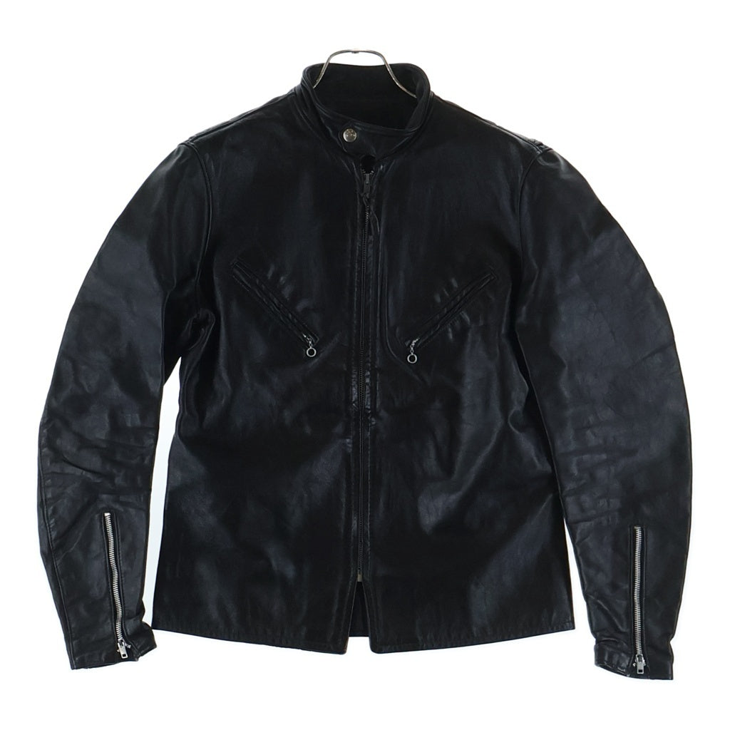 VINTAGE(ヴィンテージ) 60-70S VINTAGE KEHOE SINGLE RIDERS JACKET ヴィンテージ ステアハイド シングルレザー ライダースジャケット ブラック