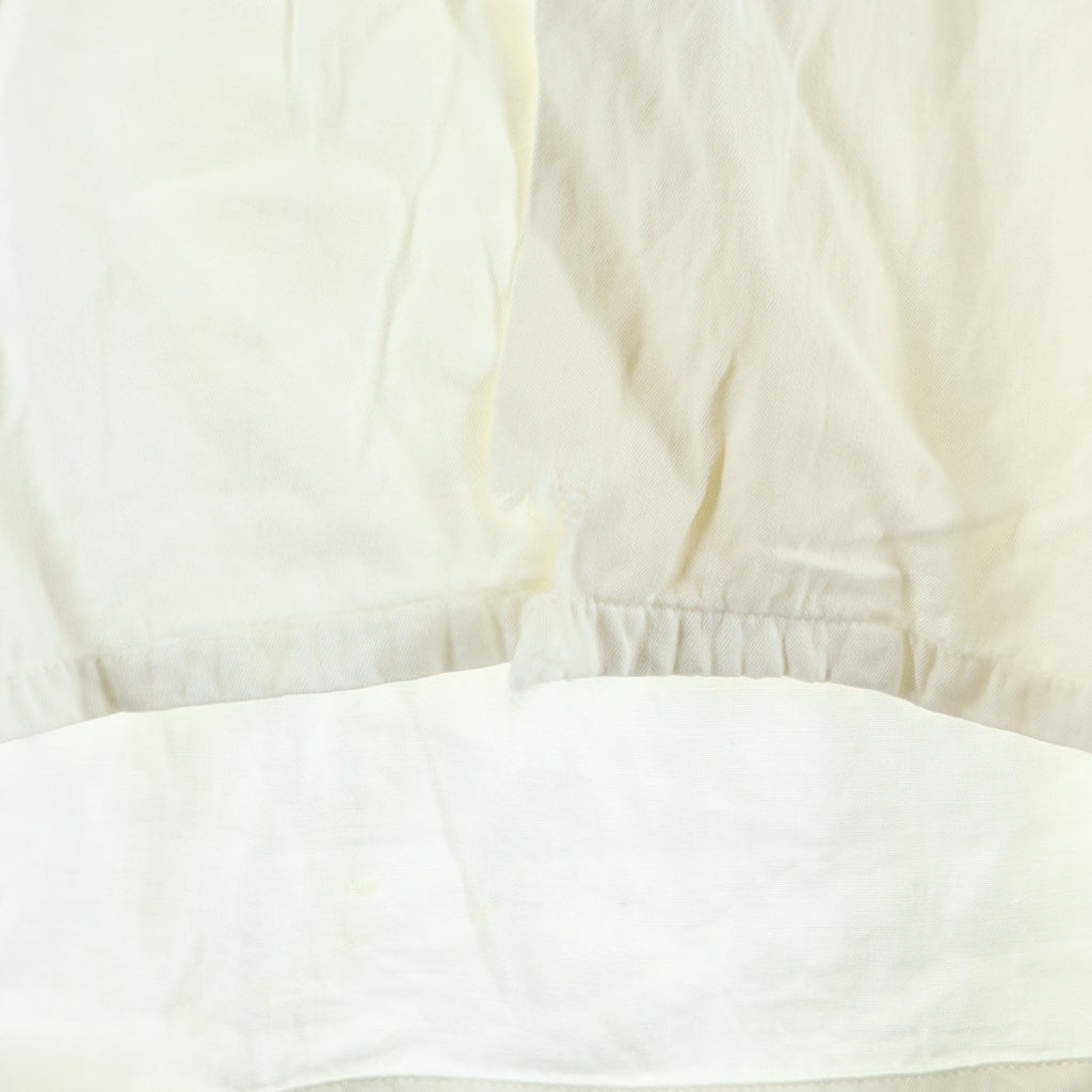 VINTAGE(ヴィンテージ) 50-60S CROWN PRINCE RAYON GABARDINE S/S BOWLING SHIRT ヴィンテージ レーヨンギャバジン 半袖ボーリングシャツ ホワイト