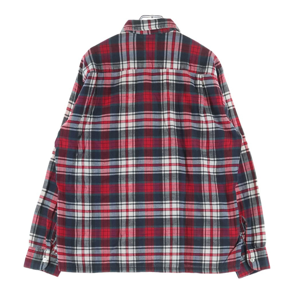VINTAGE(ヴィンテージ) 60S VINTAGE BIANDI CELLINI L/S SHIRT ヴィンテージ チェック柄 長袖コットンシャツ レッド/グレー