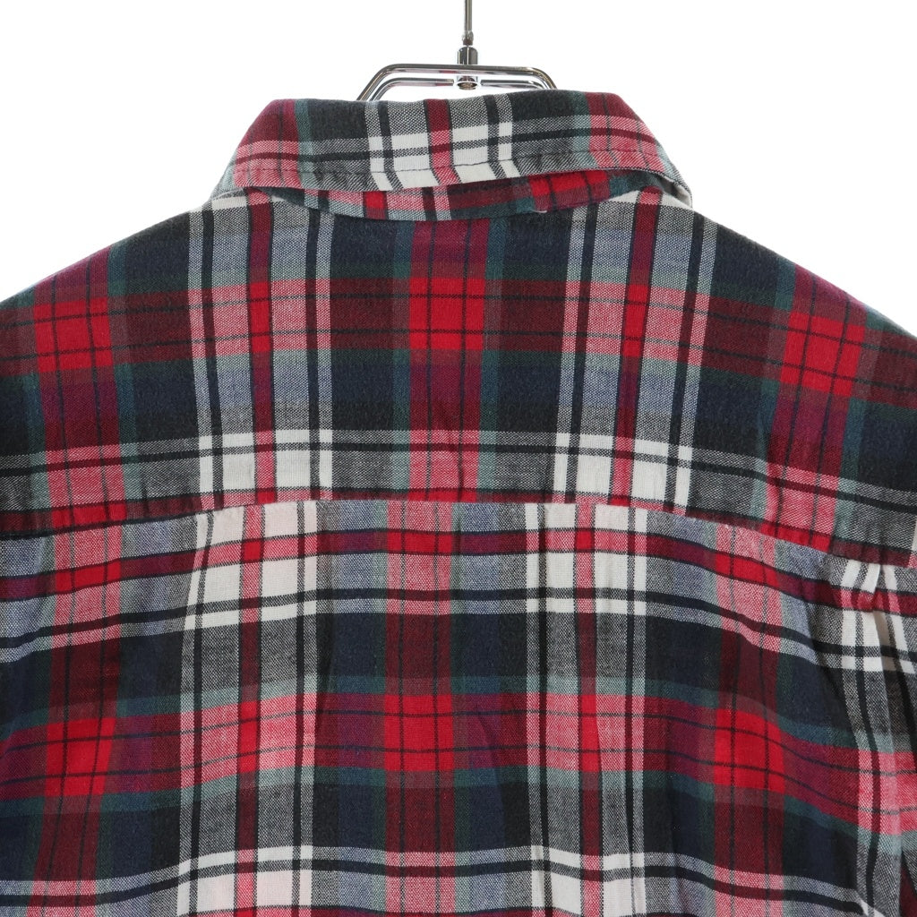 VINTAGE(ヴィンテージ) 60S VINTAGE BIANDI CELLINI L/S SHIRT ヴィンテージ チェック柄 長袖コットンシャツ レッド/グレー