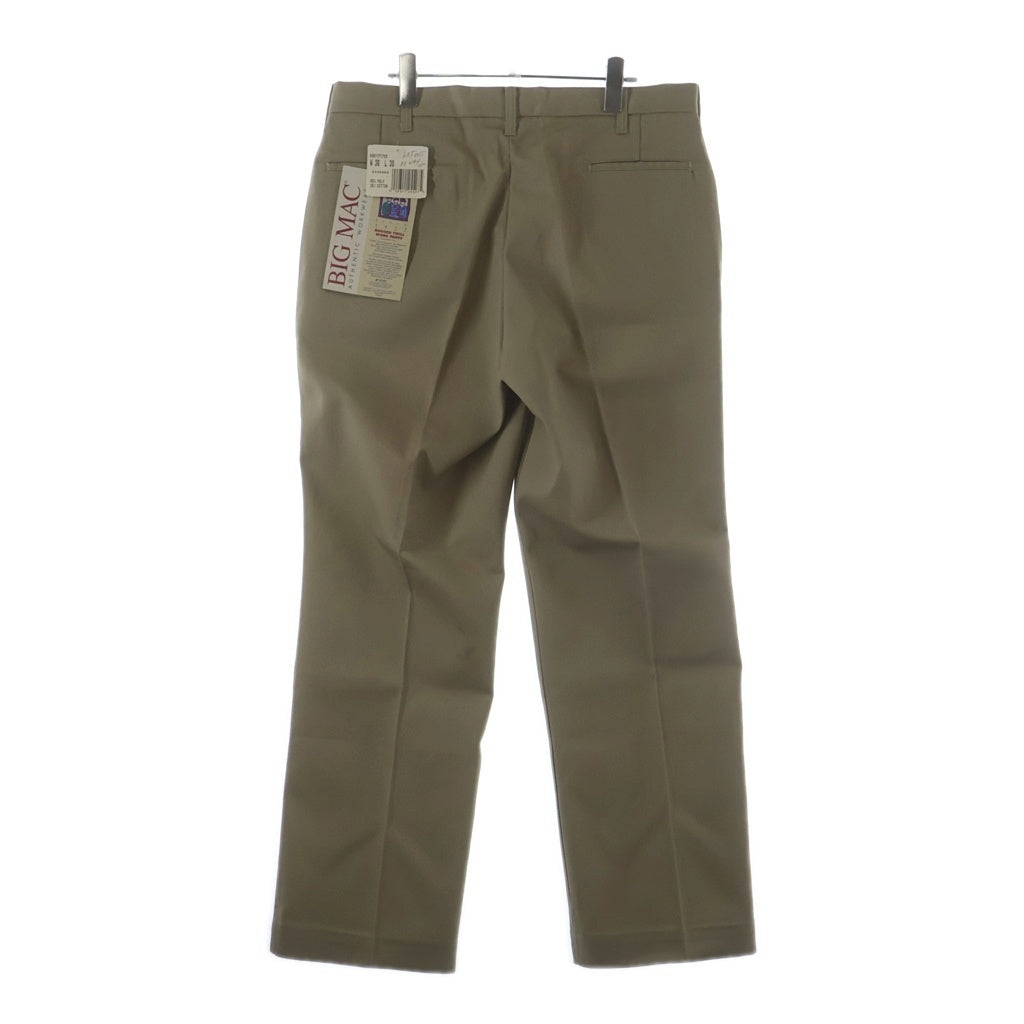 VINTAGE(ヴィンテージ) 90S VINTAGE DEADSTOCK BIG MAC RUGGED TWILL WORK PANTS ヴィンテージ ビッグマック ジップフライワークパンツ ベージュ