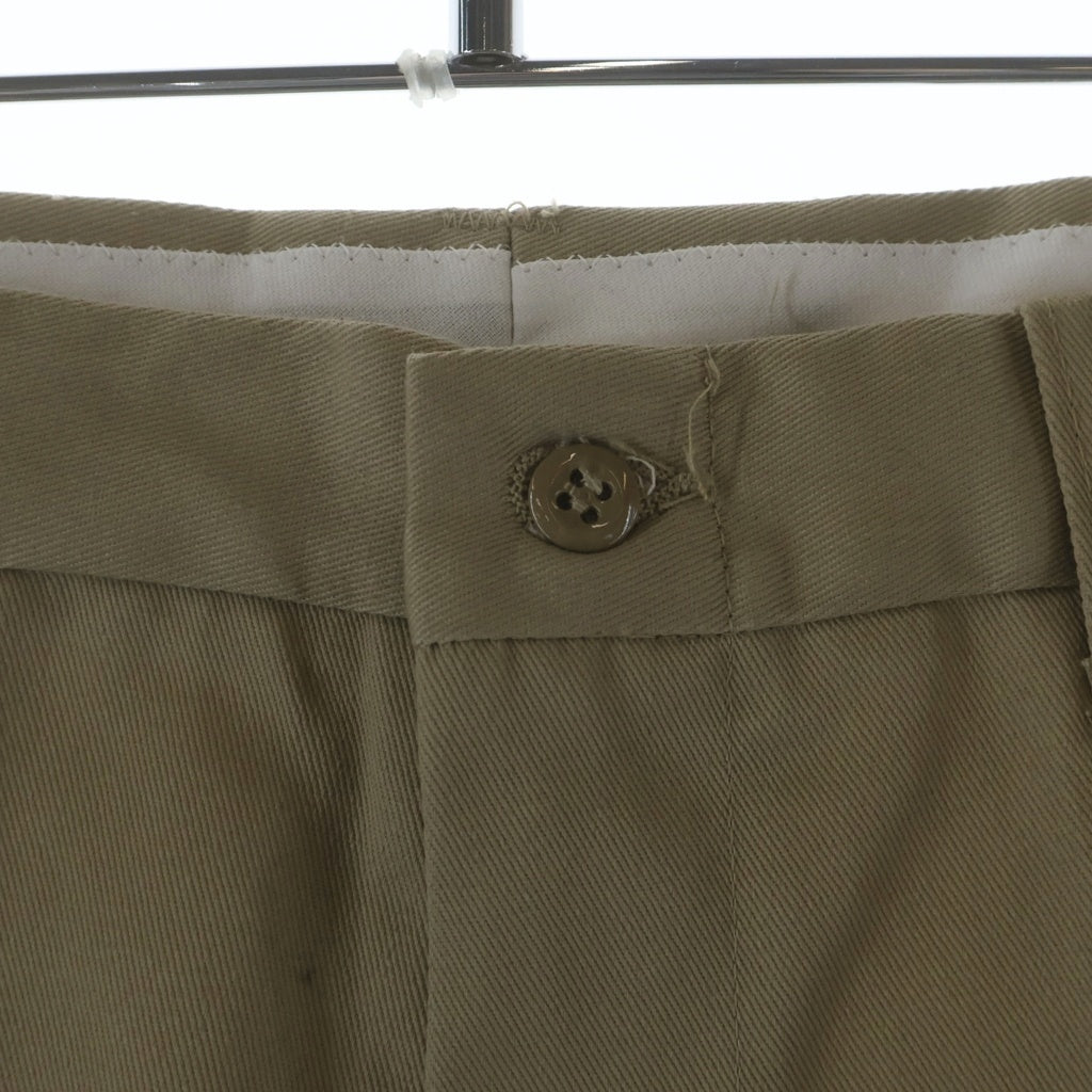 VINTAGE(ヴィンテージ) 90S VINTAGE DEADSTOCK BIG MAC RUGGED TWILL WORK PANTS ヴィンテージ ビッグマック ジップフライワークパンツ ベージュ
