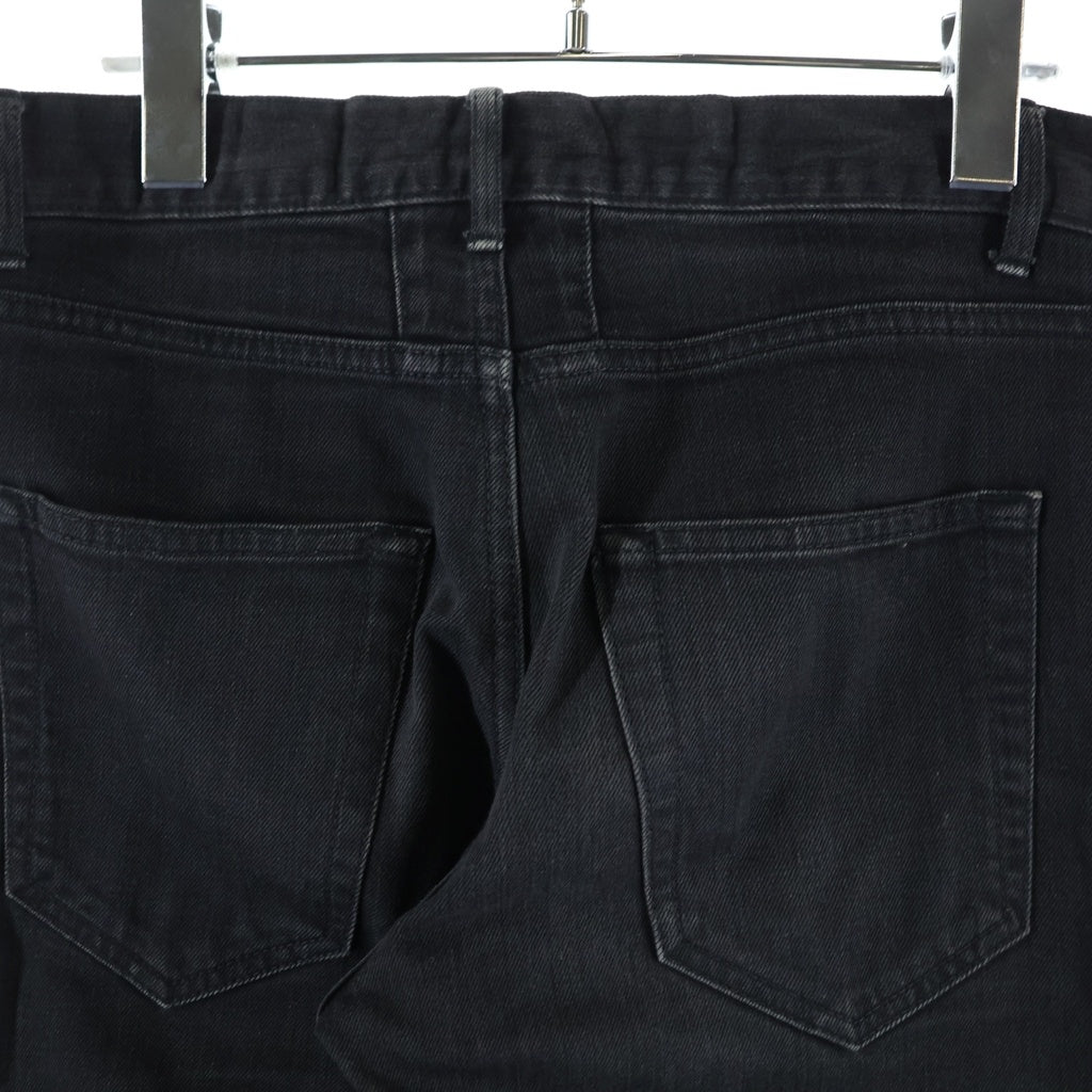 SAINT LAURENT PARIS(サンローランパリ) 14AW エディ期 クラッシュ加工 スキニーデニムパンツ ブラック 362284