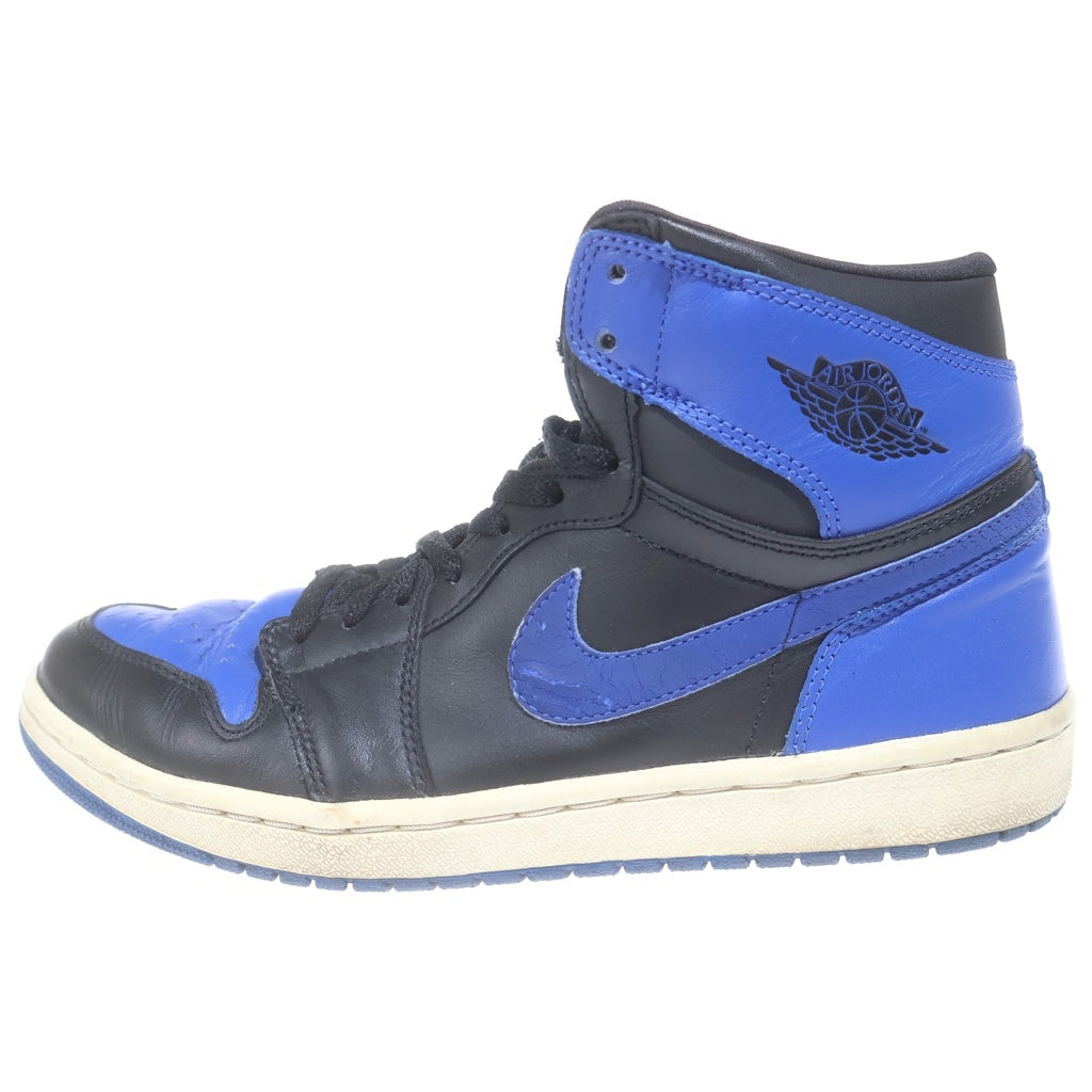 NIKE(ナイキ) 【観賞用 2001年製】 AIR JORDAN 1 ROYAL エアジョーダン 1 ロイヤル ハイカットスニーカー ブルー/ブラック US9/27cm 136066-041