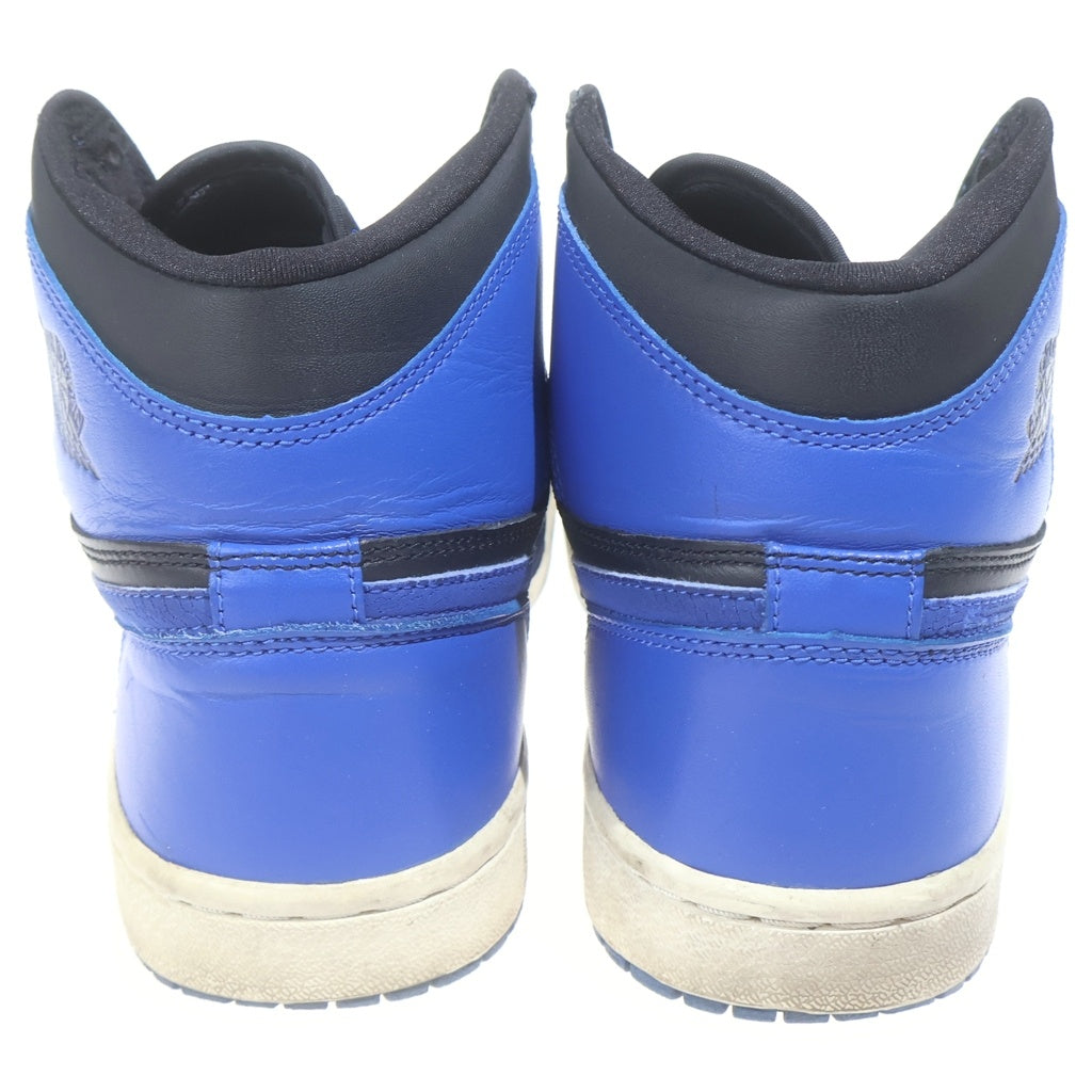 NIKE(ナイキ) 【観賞用 2001年製】 AIR JORDAN 1 ROYAL エアジョーダン 1 ロイヤル ハイカットスニーカー ブルー/ブラック US9/27cm 136066-041