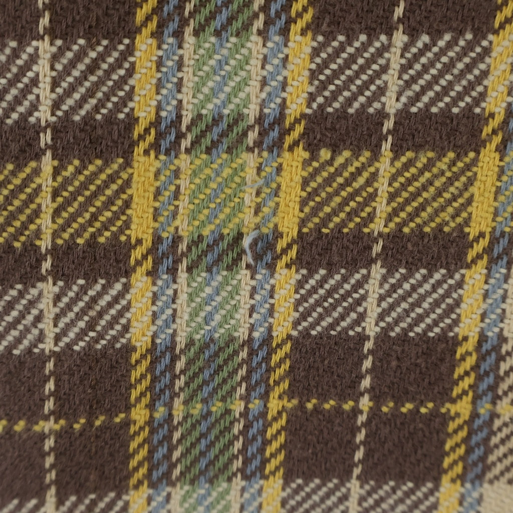 VINTAGE(ヴィンテージ) 70S VINTAGE BIG MAC JC PENNY L/S FLANNEL WESTERN SHIRT ヴィンテージ ビックマック JCペニー チェック柄 長袖フランネル ウェスタンシャツ ブラウン