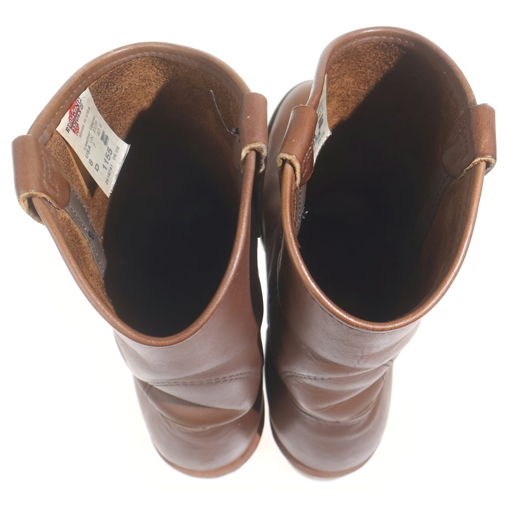 RED WING(レッド ウイング) 1155 PECOS ペコス ハイカットレザー ウェスタンブーツ ブラウン
