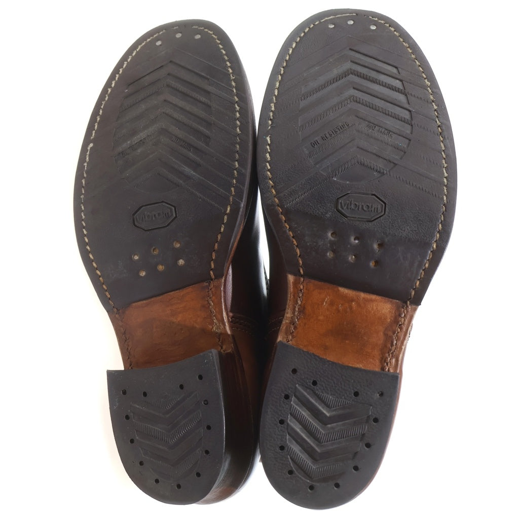 CUSHMAN(クシュマン) HORSE HIDE LOGGER BOOTS ホースハイド レザー ロガーブーツ ブラウン 29913