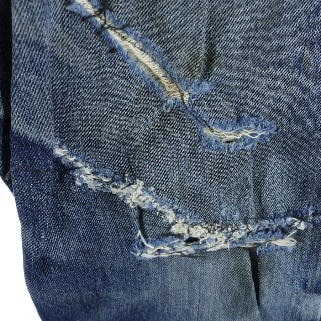 Levi's(リーバイス) 90S 551-0006 551ZXX ヴィンテージ 1961モデル復刻 USA製 BIGE ボタン裏刻印555 バレンシア工場 ジップフライ テーパードデニムパンツ インディゴ