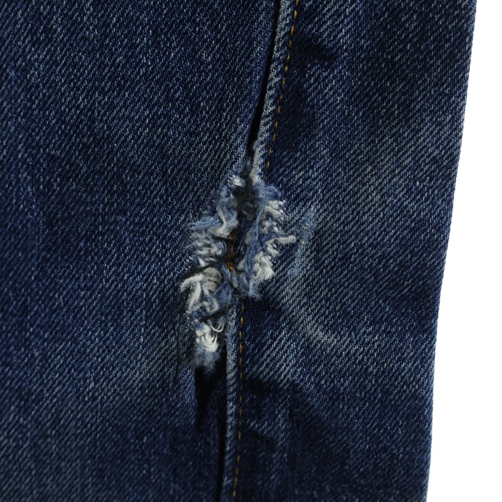 Levi's(リーバイス) 90S 551-0006 551ZXX ヴィンテージ 1961モデル復刻 USA製 BIGE ボタン裏刻印555 バレンシア工場 ジップフライ テーパードデニムパンツ インディゴ