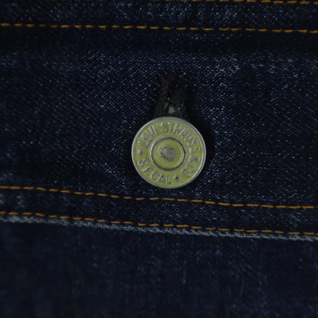 Levi's(リーバイス) 50S VINTAGE 507XX 2nd ヴィンテージ ボタン裏無刻印 両面タブ BIGE 均等V デニムトラッカージャケット インディゴ