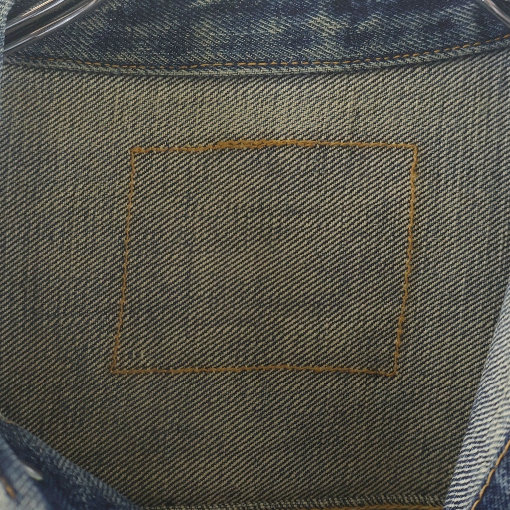 Levi's(リーバイス) 50S VINTAGE 507XX 2nd ヴィンテージ ボタン裏無刻印 両面タブ BIGE 均等V デニムトラッカージャケット インディゴ