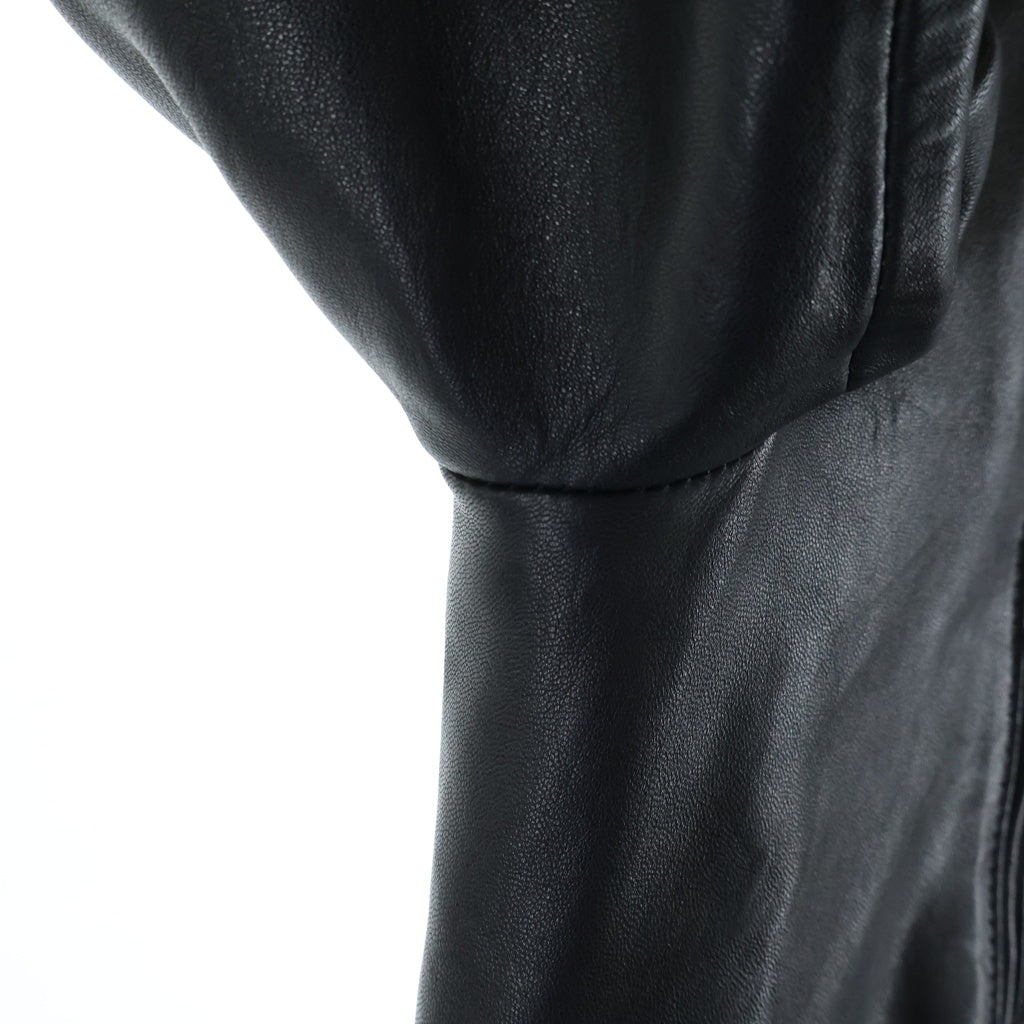 Lewis Leathers(ルイスレザー) LIGHTNING ライトニング タイトフィット シープスキン ダブルライダース レザージャケット ブラック