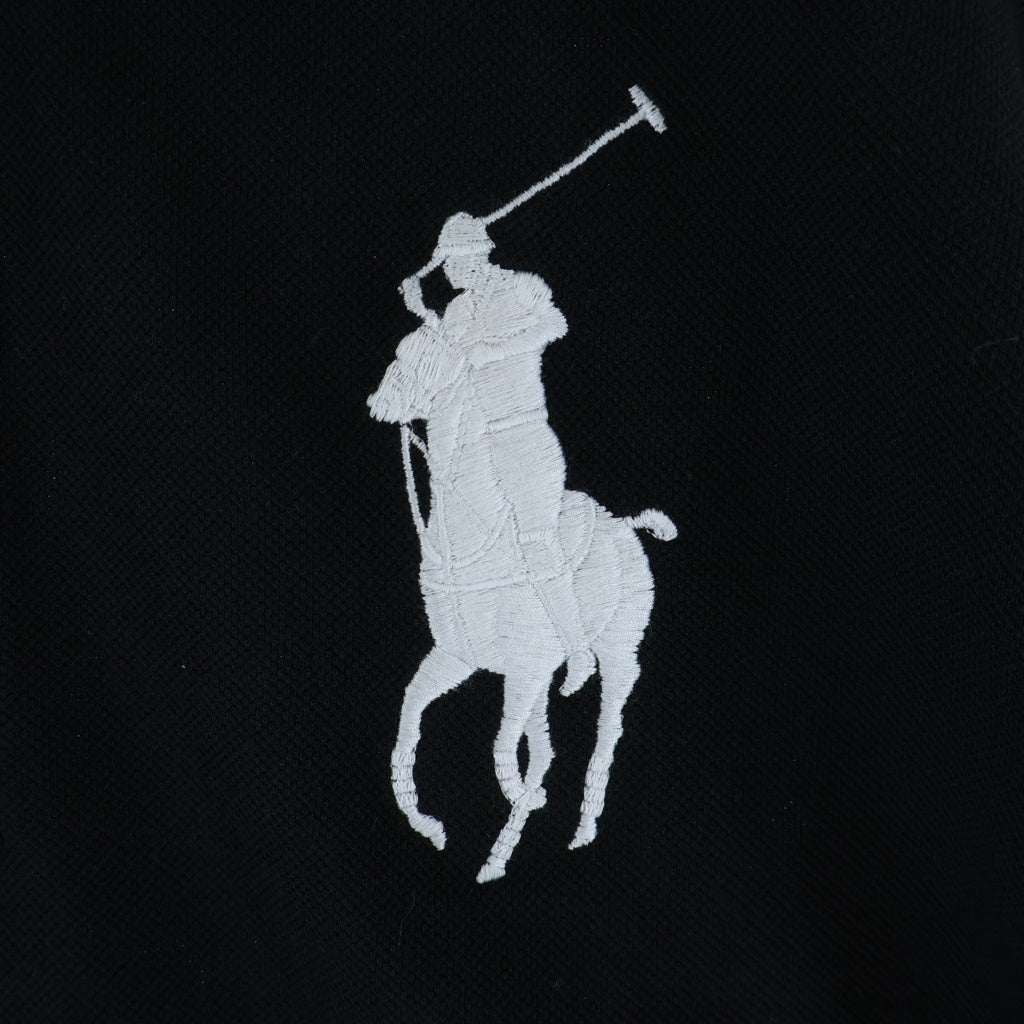 POLO RALPH LAUREN(ポロラルフローレン) ビッグポニー刺繍 半袖ポロシャツ ブラック