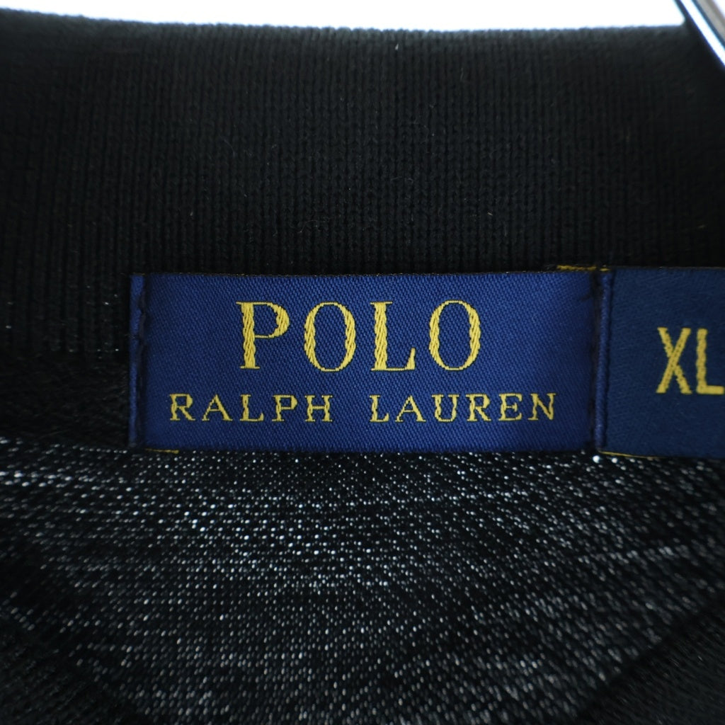 POLO RALPH LAUREN(ポロラルフローレン) ビッグポニー刺繍 半袖ポロシャツ ブラック