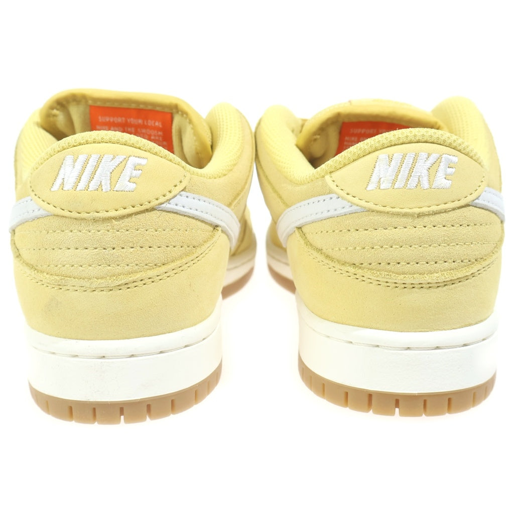 NIKE SB(ナイキエスビー) DUNK LOW PRO ISO SATURN GOLD ダンク プロ サターンゴールド ローカットスニーカー レディース イエロー US6/24cm FJ1674-700